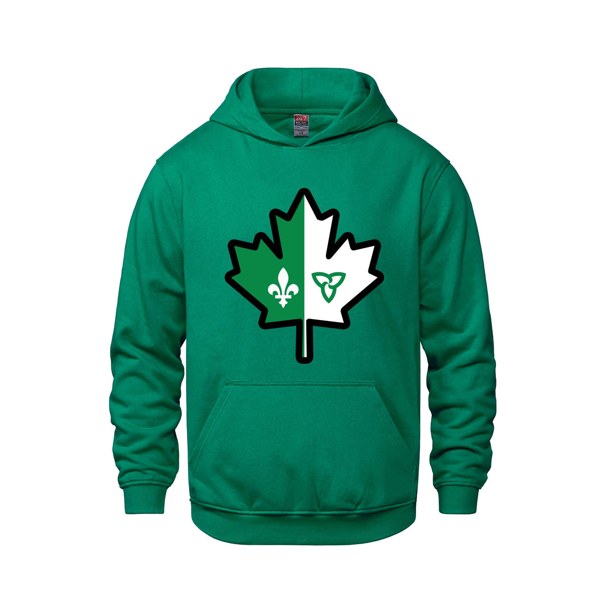 Leaf · Front · Kelly Green