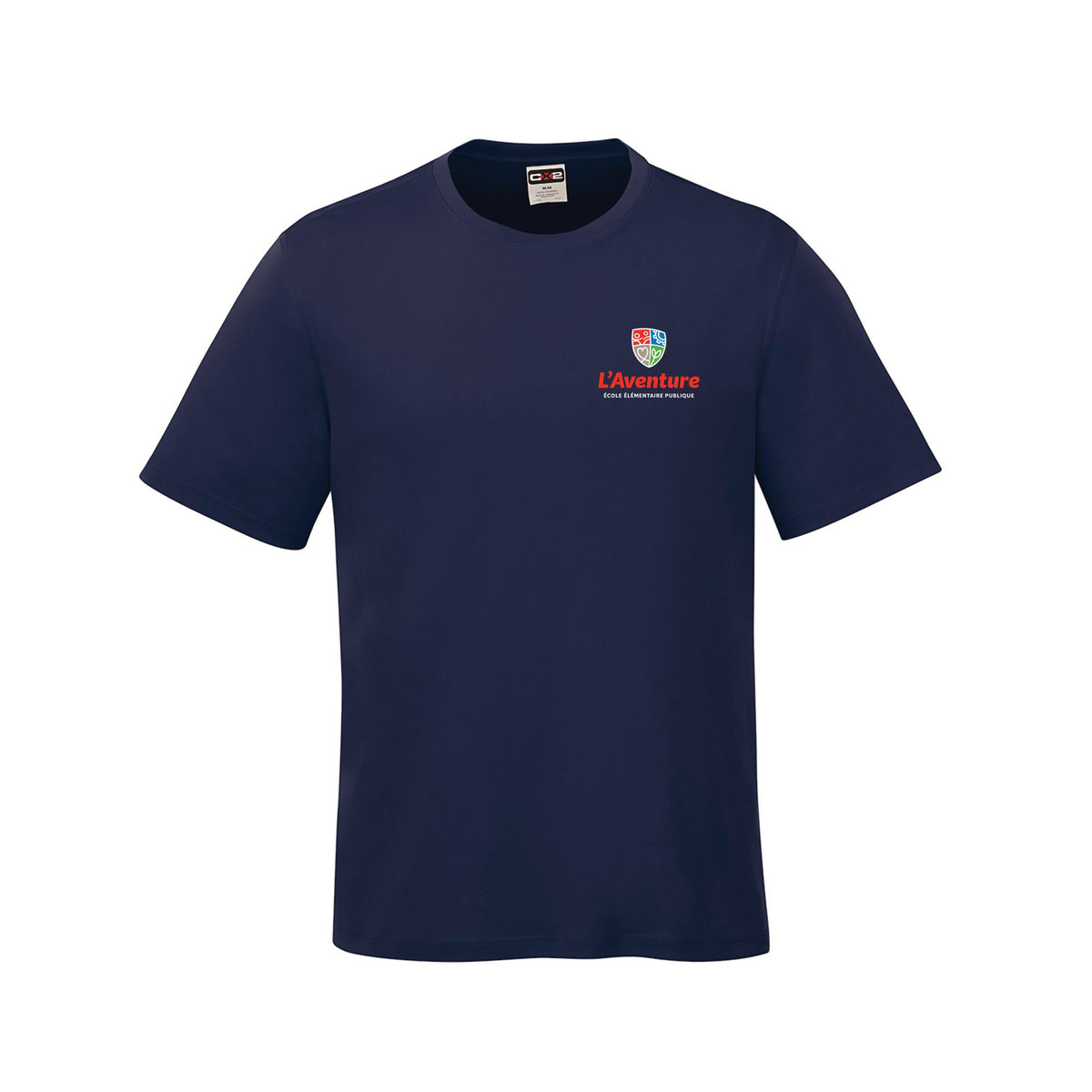 School Logo · Front · Navy