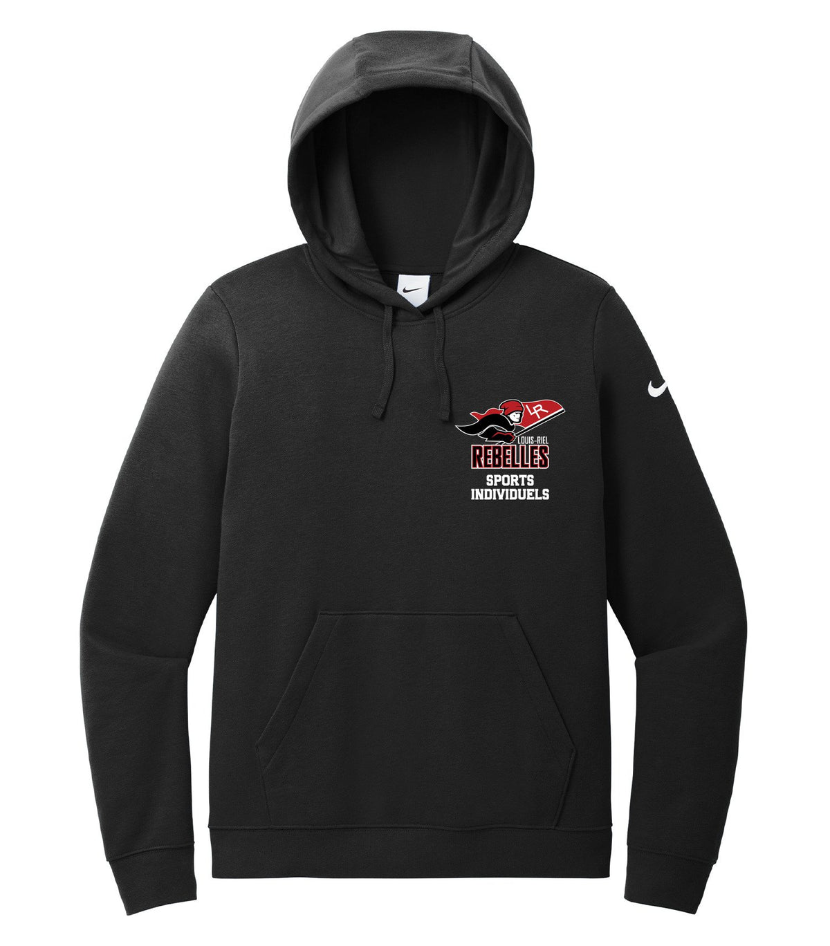 School Logo · Front · Black