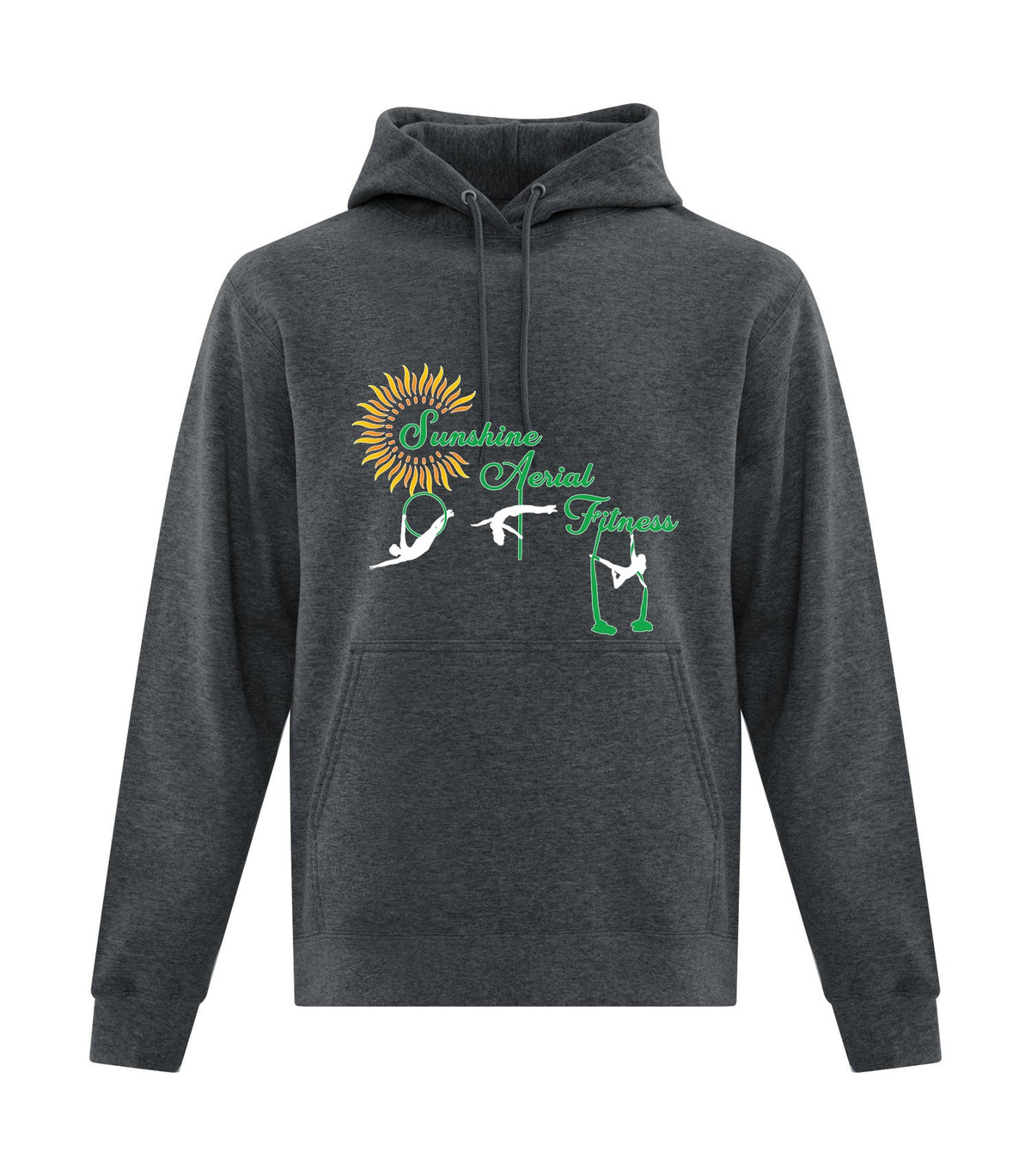 Club Logo · Front · Dark Heather Grey
