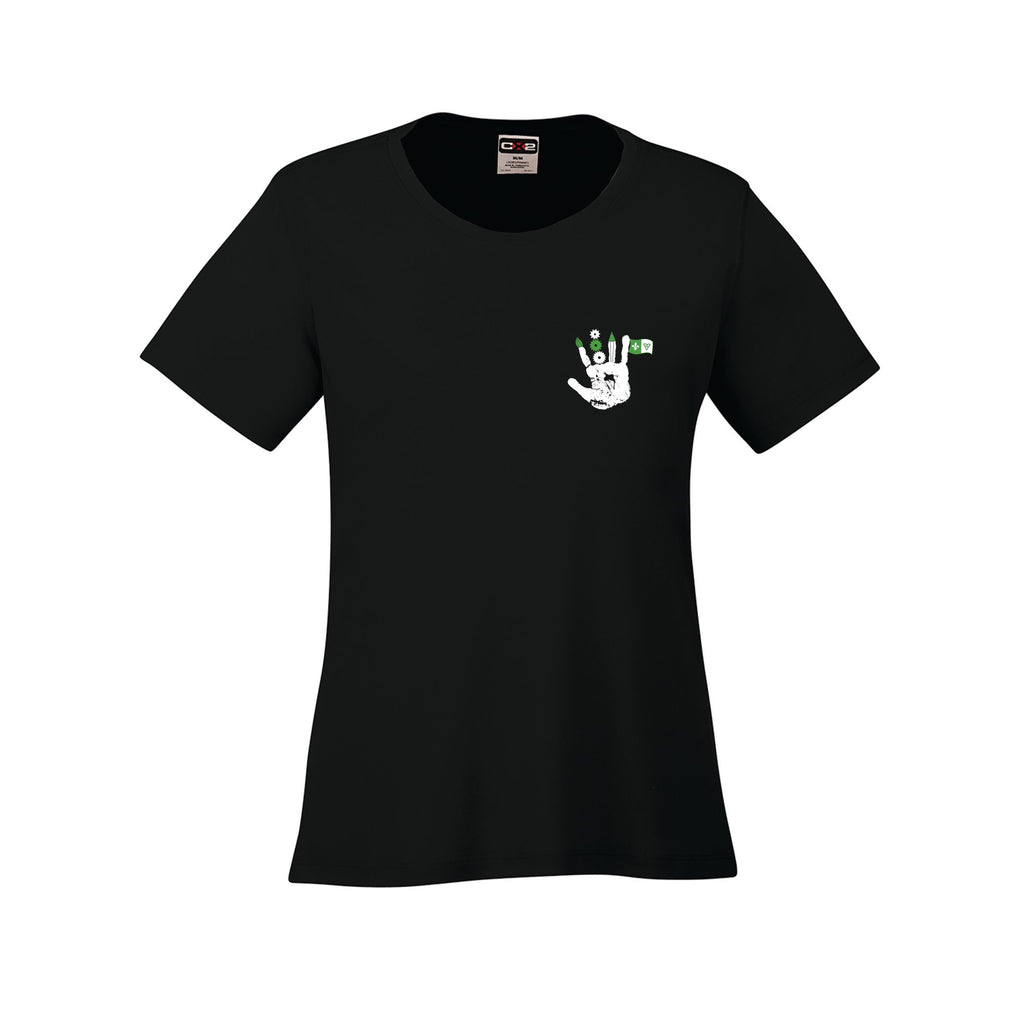 School Logo · Front · Black