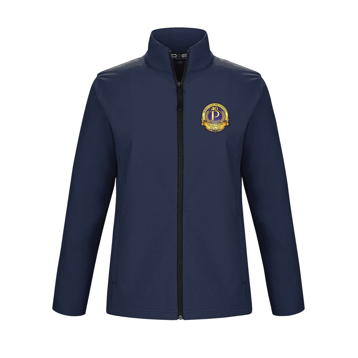 Anniversary Logo · Front · Navy