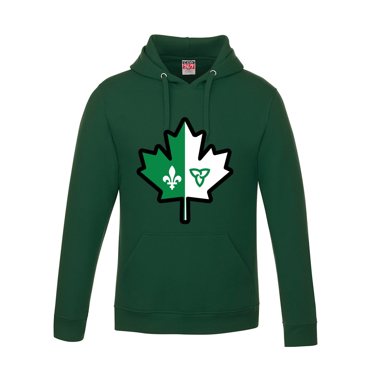 Leaf · Front · Forest Green