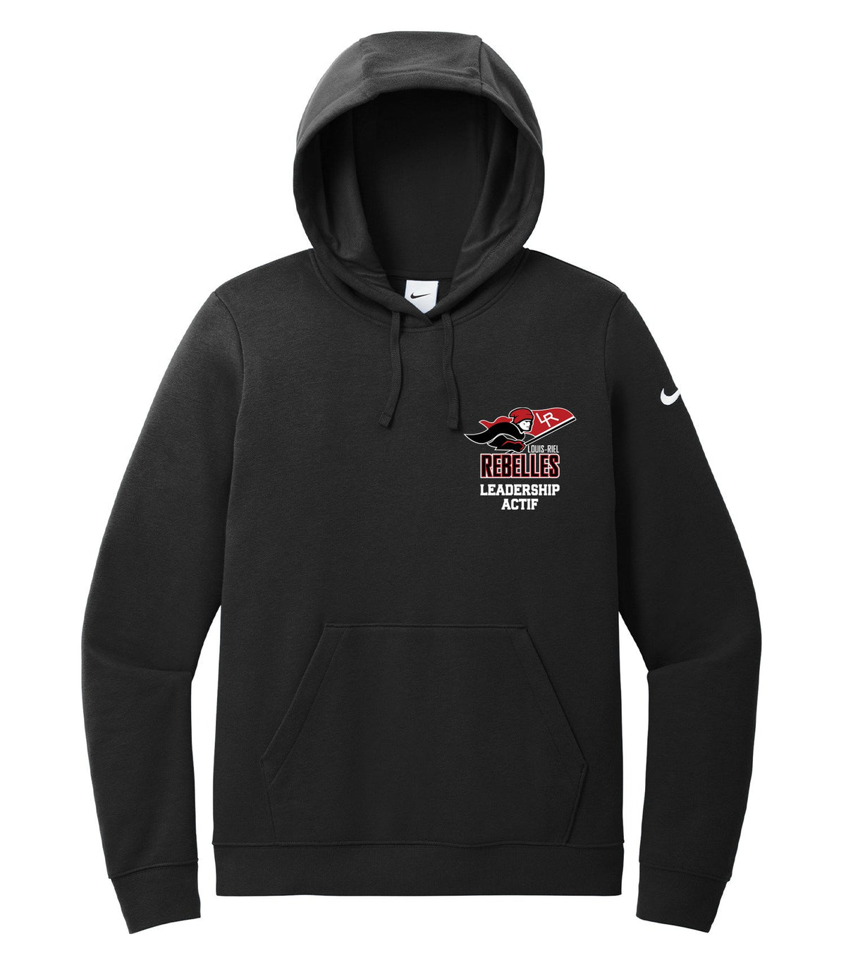 School Logo · Front · Black