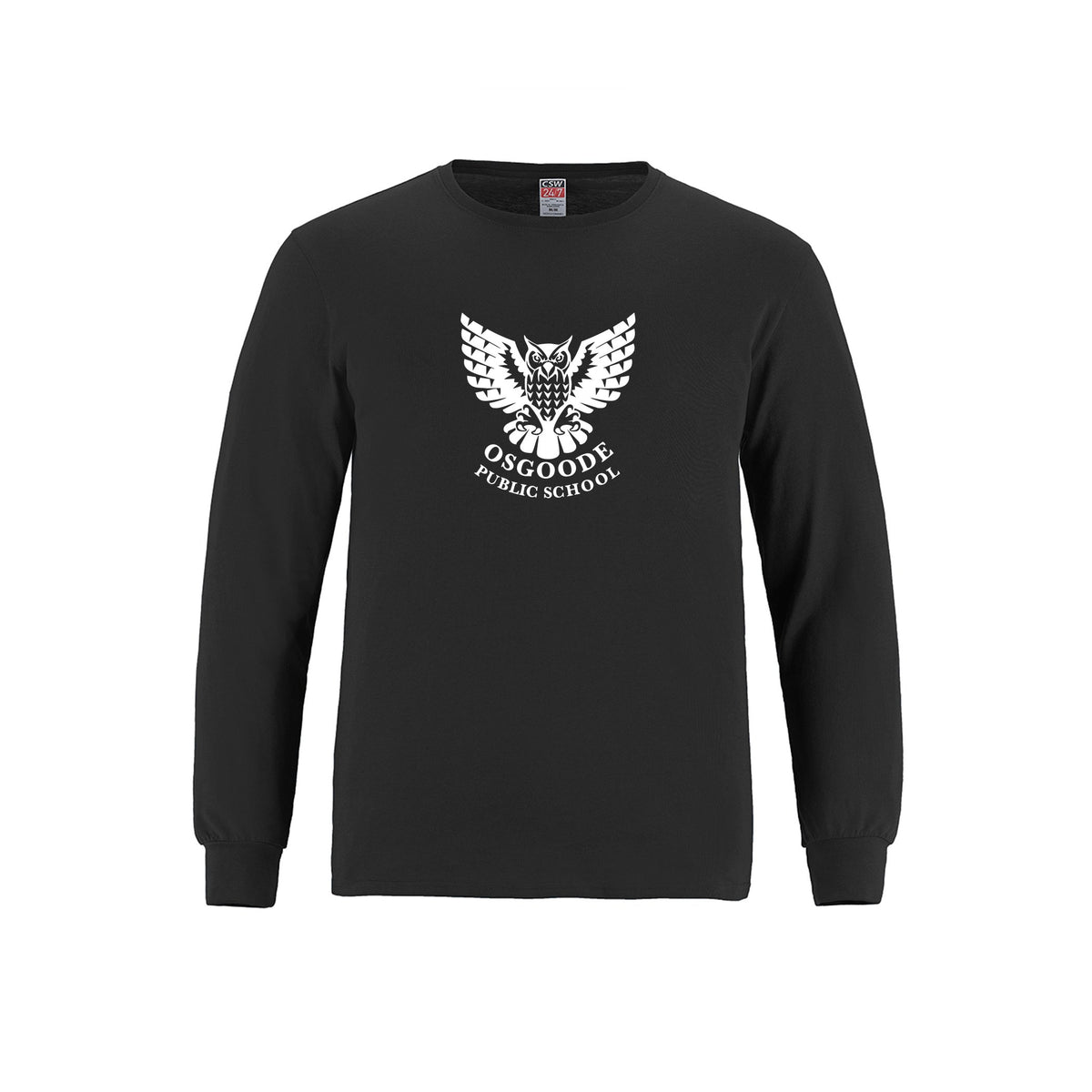 School Logo · Front · Black