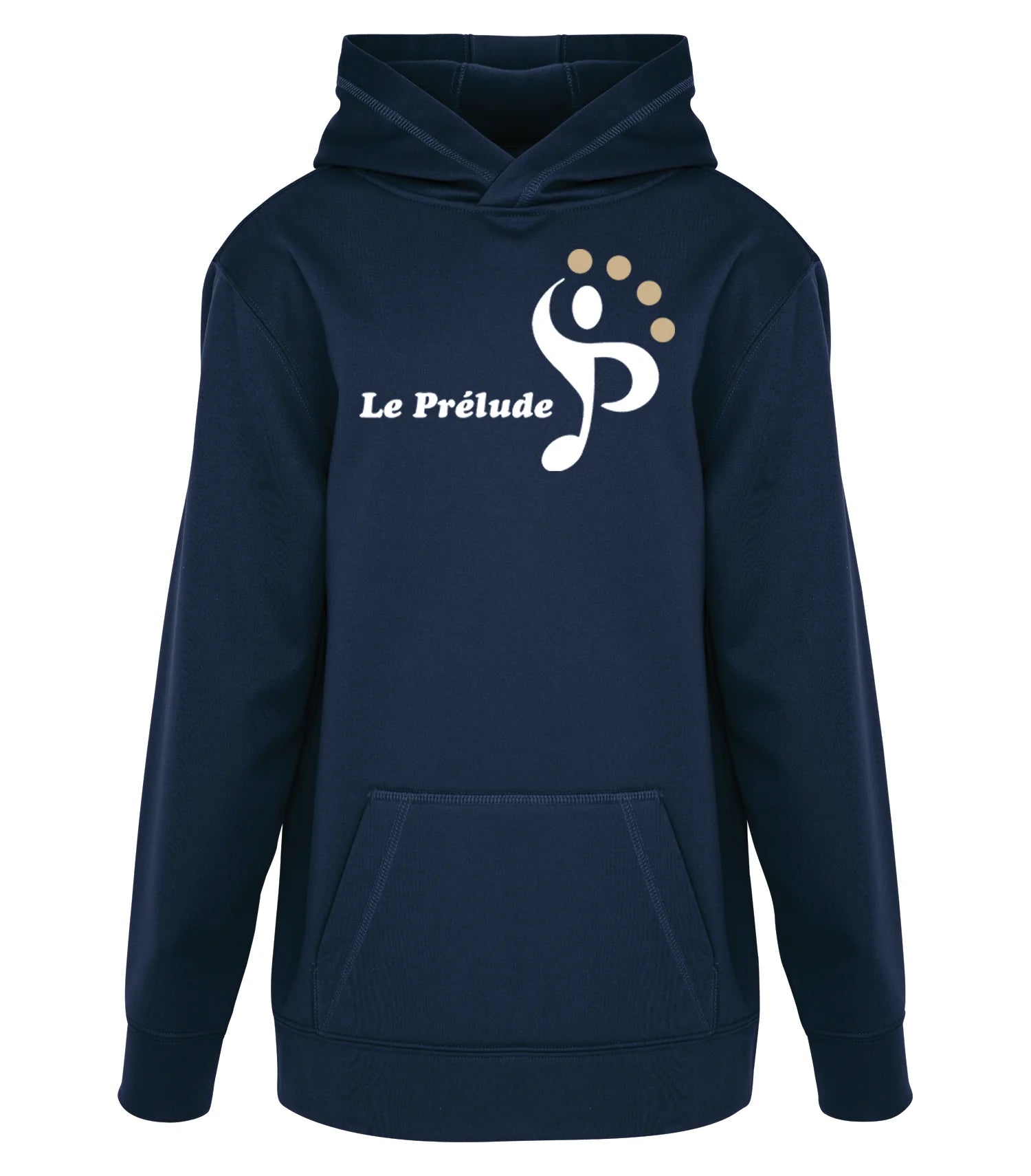 Sweat-shirt à capuche en polaire pour jeunes