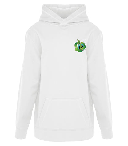 POLYFLEECE HOODED YOUTH SWEATSHIRT