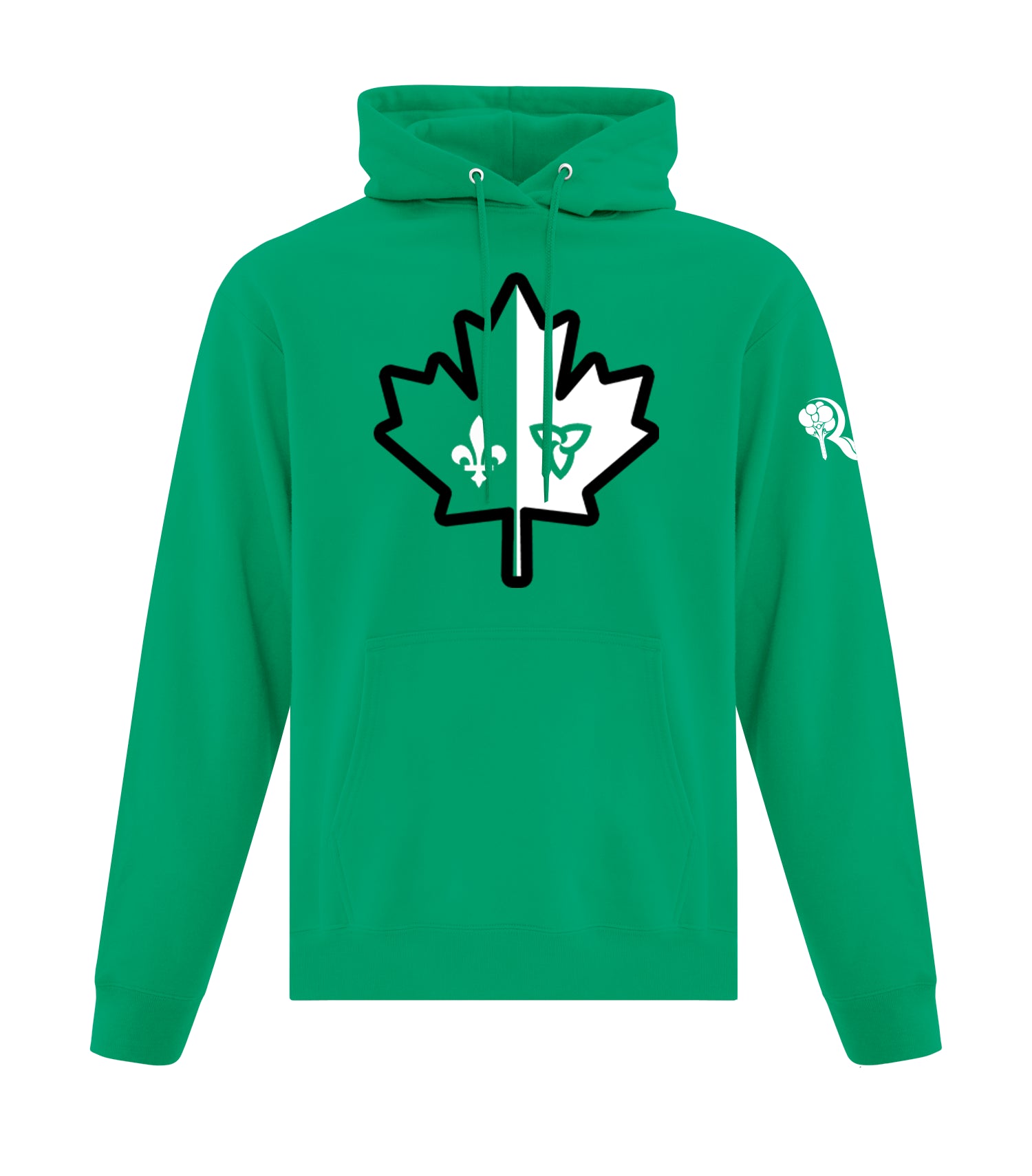 FLEECE HOODED YOUTH SWEATSHIRT - JOURNÉE FRANCO